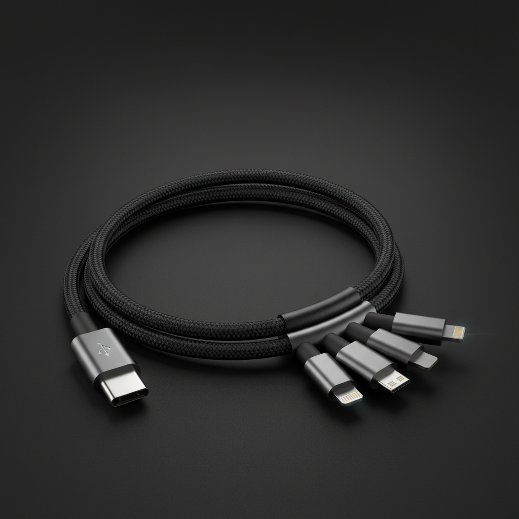 Câble USB-C 3-en-1