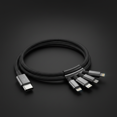 Câble USB-C 3-en-1