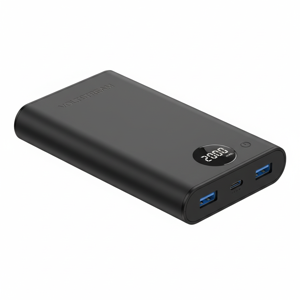Powerbank 20 000 mAh charge rapide